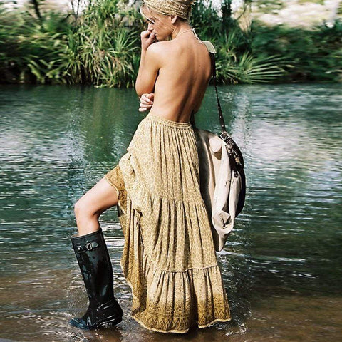 Long Loose Maxi Skirt