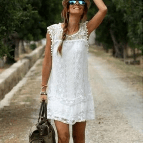 White Summer Dress