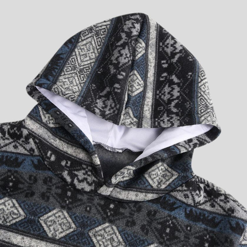 Ethnic Printed Hoodie