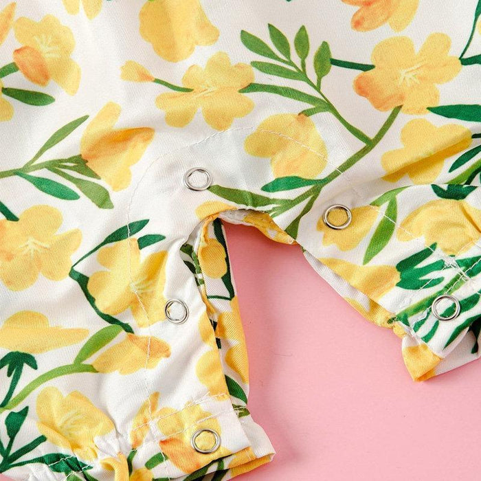 Jurk met bloemenprint voor babymeisje 