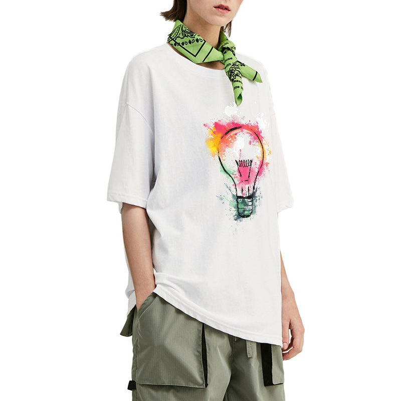 Lightning Bulb Oversized T-Shirt