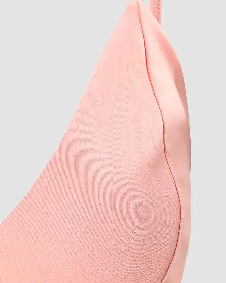 Spaghetti Strap Top with Plunge Neck