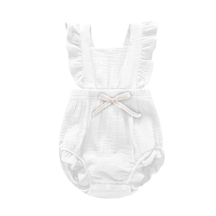 Baby jumpsuit in effen kleur