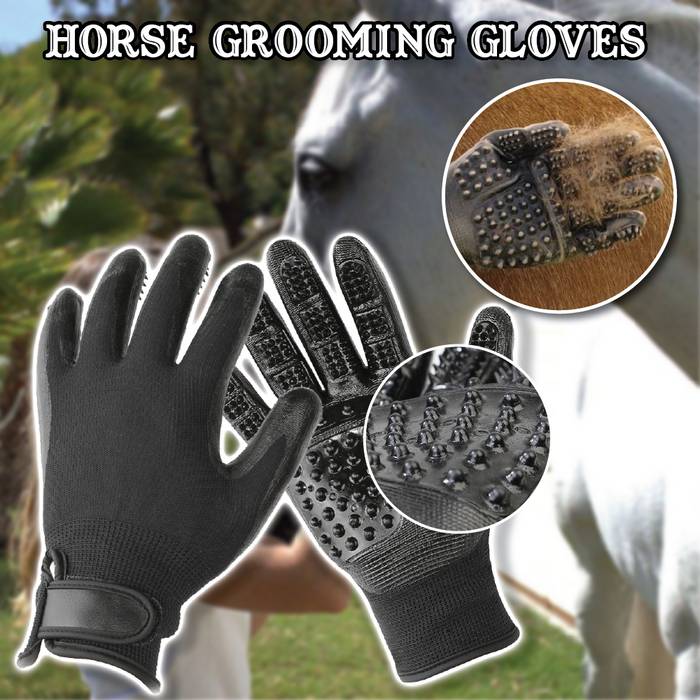 Horse Grooming Gloves