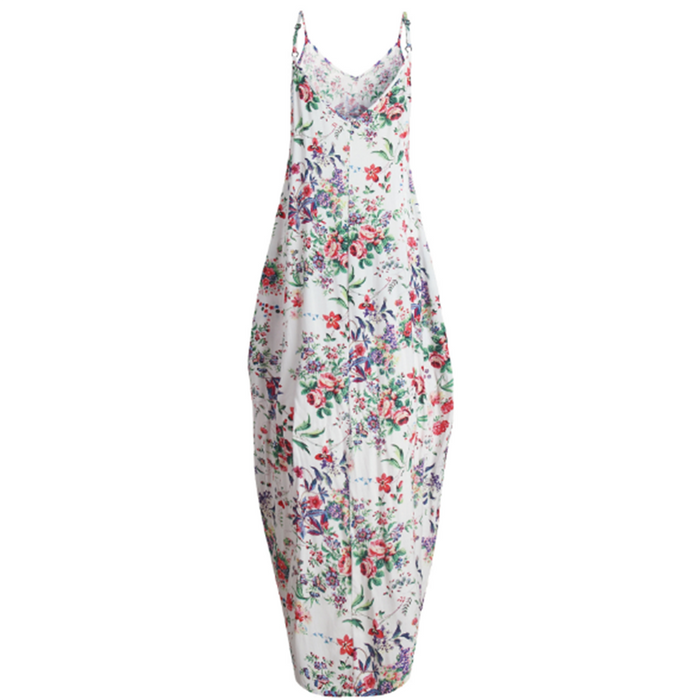 Maxi Casual Print Floral Summer Dress