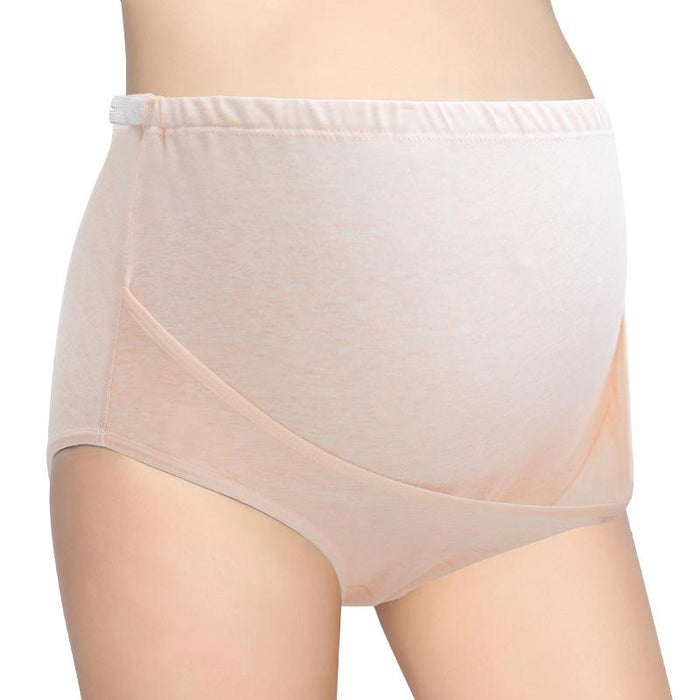 Cozy Solid Maternity Short Leggings Adjustable underwear