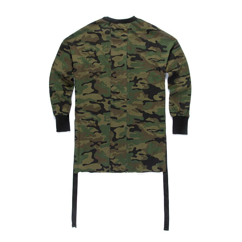 Oversized camouflageshirt