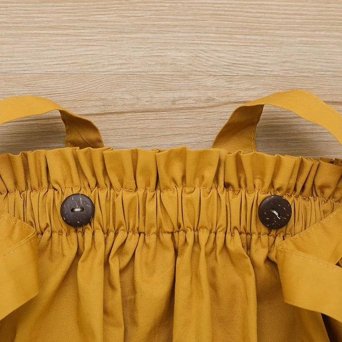 3PCS Stripe Printed Bodysuit Solid Color Skirt Baby Set