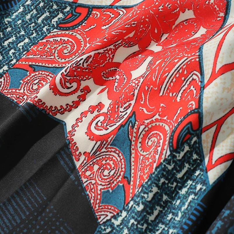 Patchwork Printed Shirt