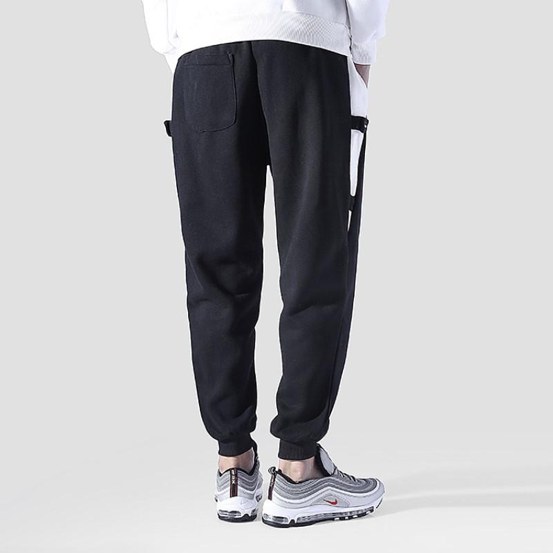 Fleece joggingbroek met trekkoord