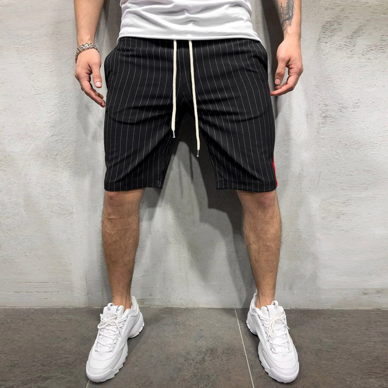 Elegant Pinstriped Shorts