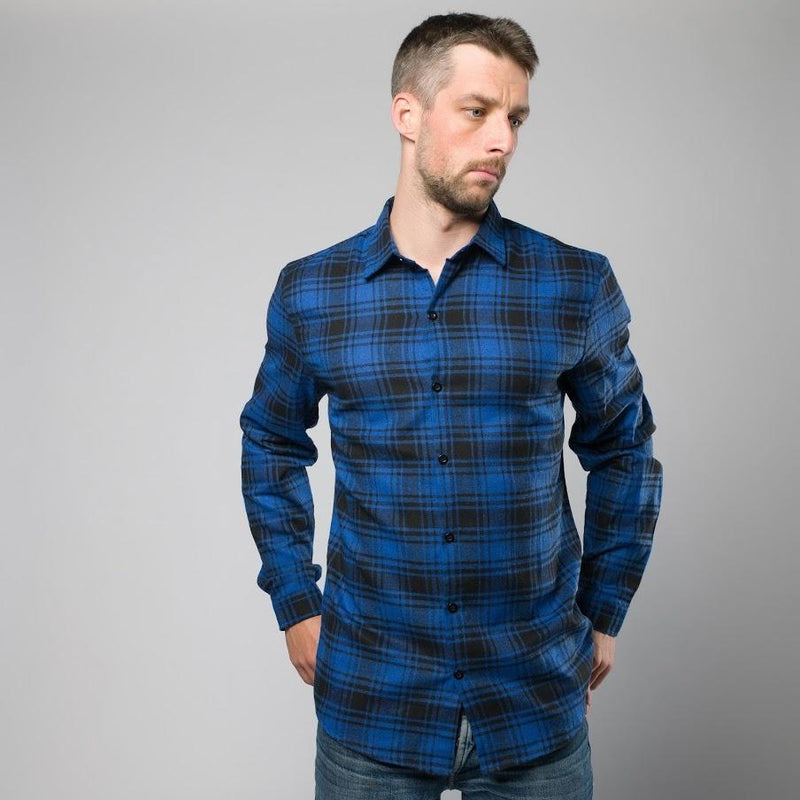 Powell Plaid Button-Down Shirt