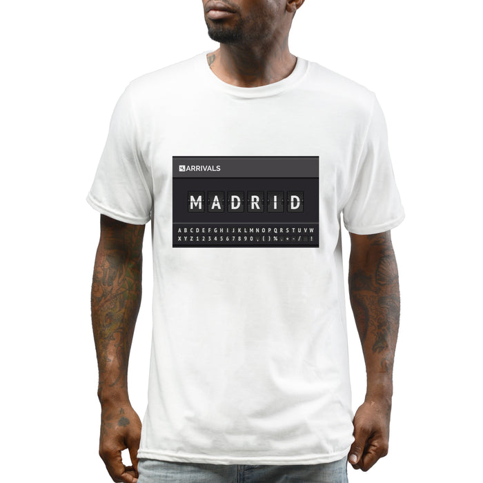 Madrid vluchten T-shirt