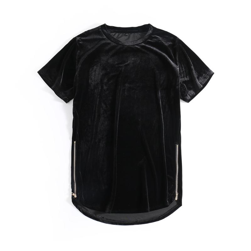 Jerome fluwelen T-shirt