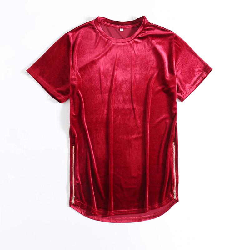 Jerome fluwelen T-shirt