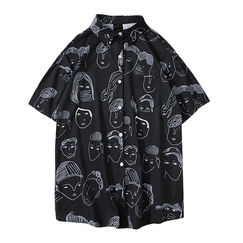Cartoon Print Shirt
