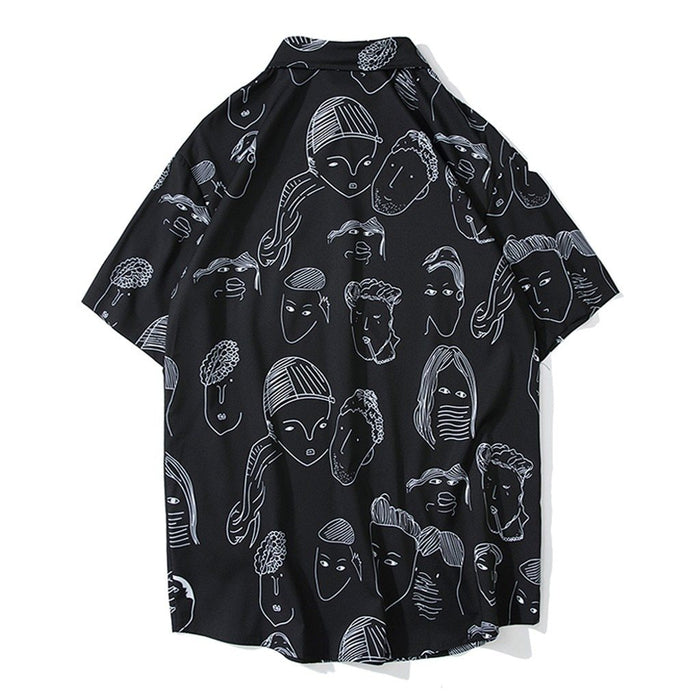 Cartoon Print Shirt