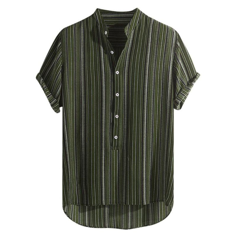Breathable Summer Short Sleeve Shirt