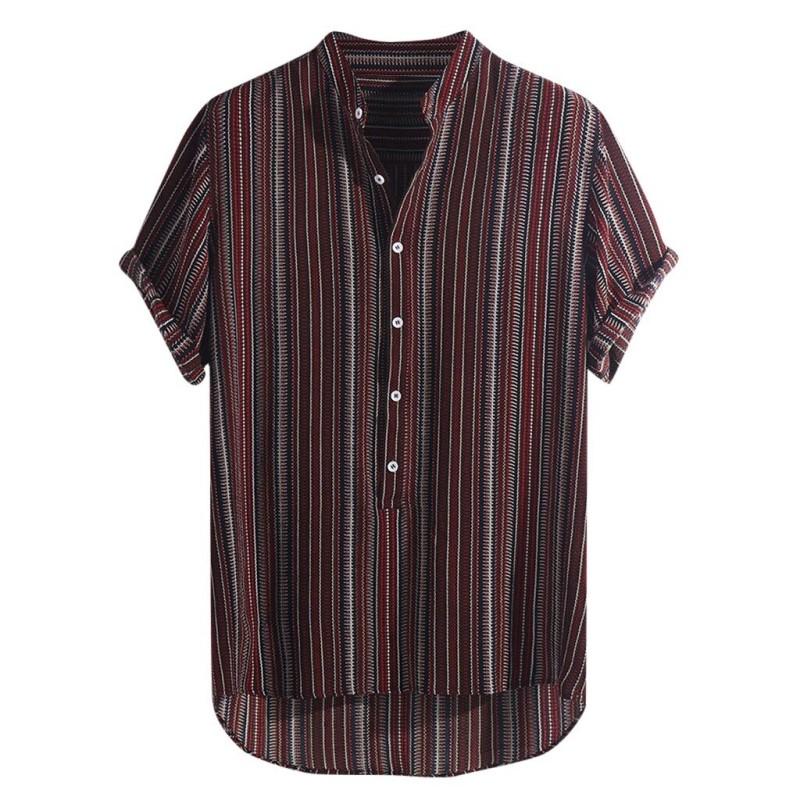 Breathable Summer Short Sleeve Shirt