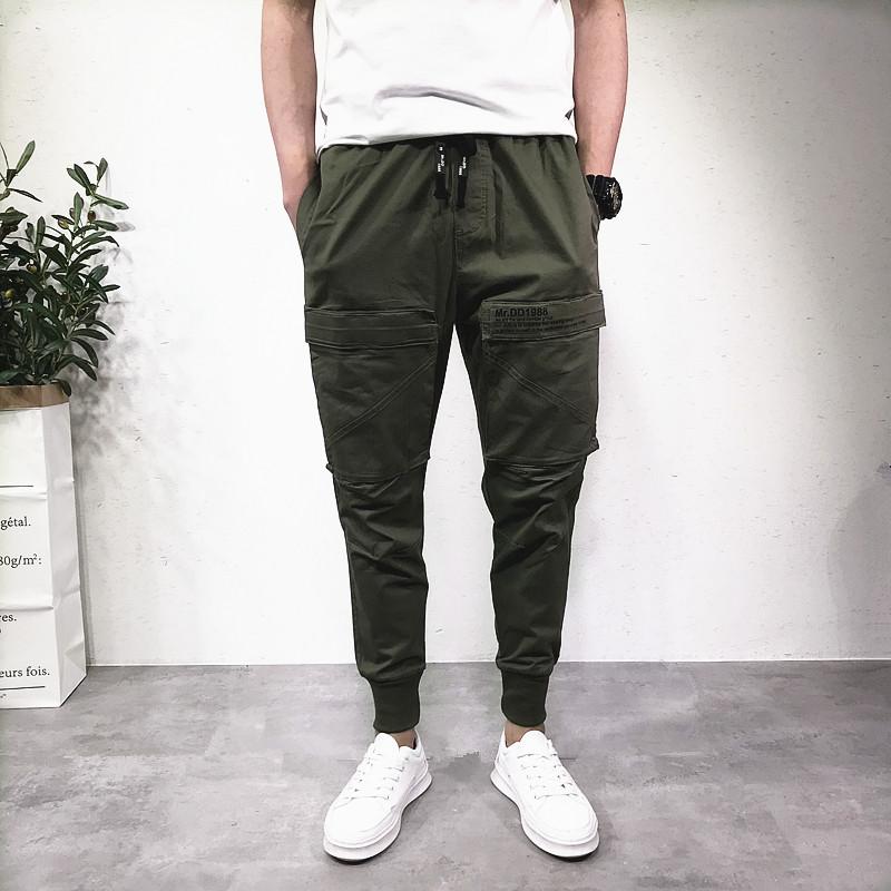 Kyree slanke cargojoggingbroek