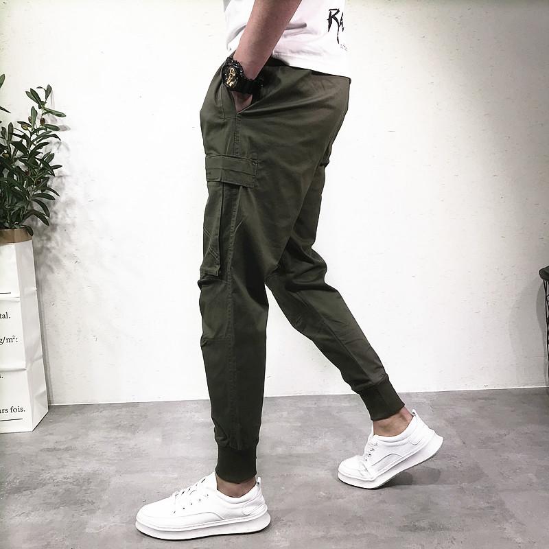 Kyree slanke cargojoggingbroek