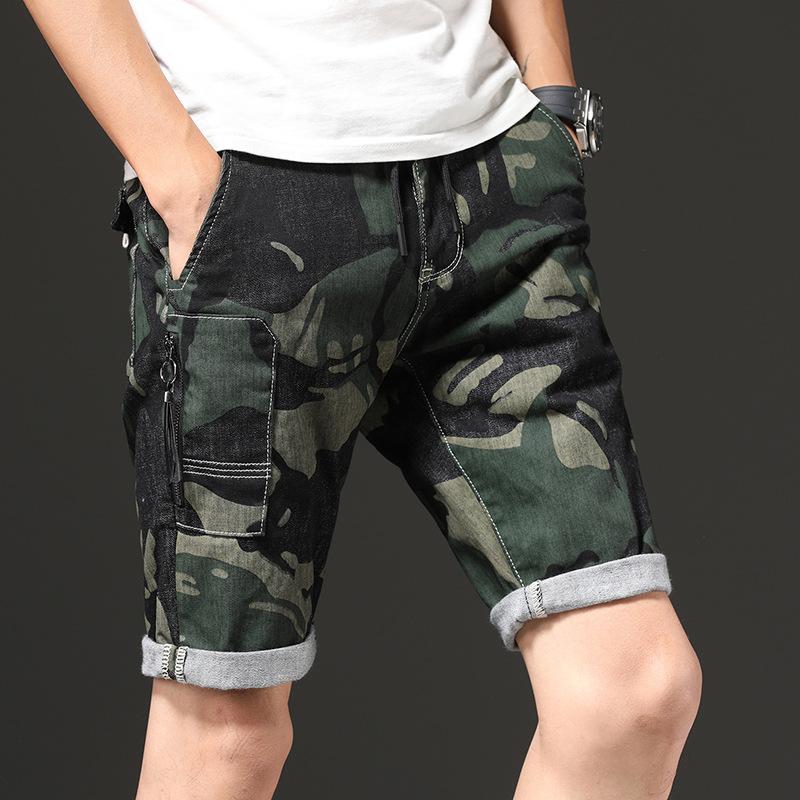 Isaac camouflage-denimshort