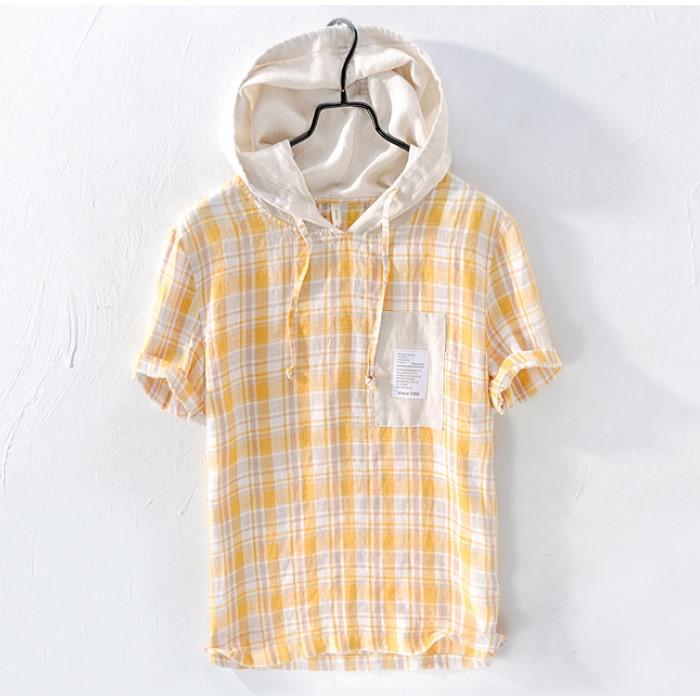 Donovan Hooded Short Sleeve Shirt