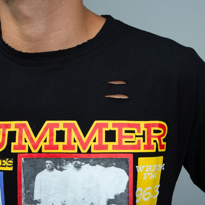 Throwback Poster Graphic T-Shirts