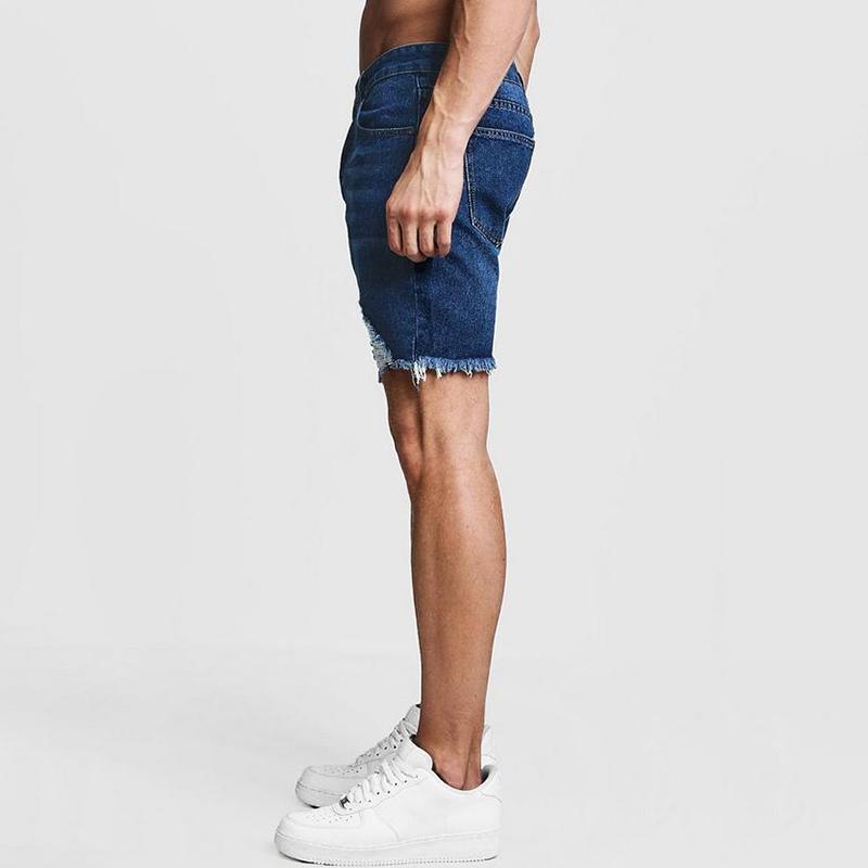 Carlos Distressed Denim Shorts