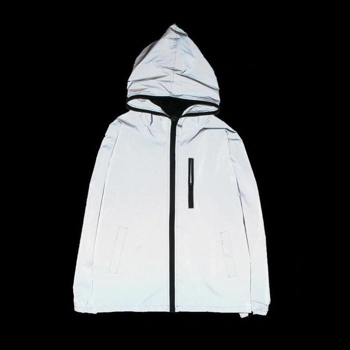 Reflective Windbreaker Jacket