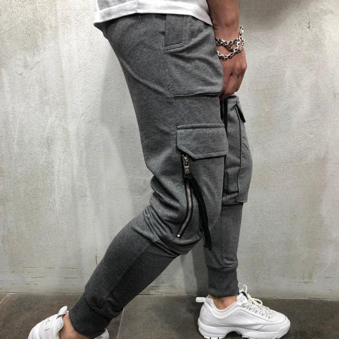 Slim-fit broek met meerdere zakken