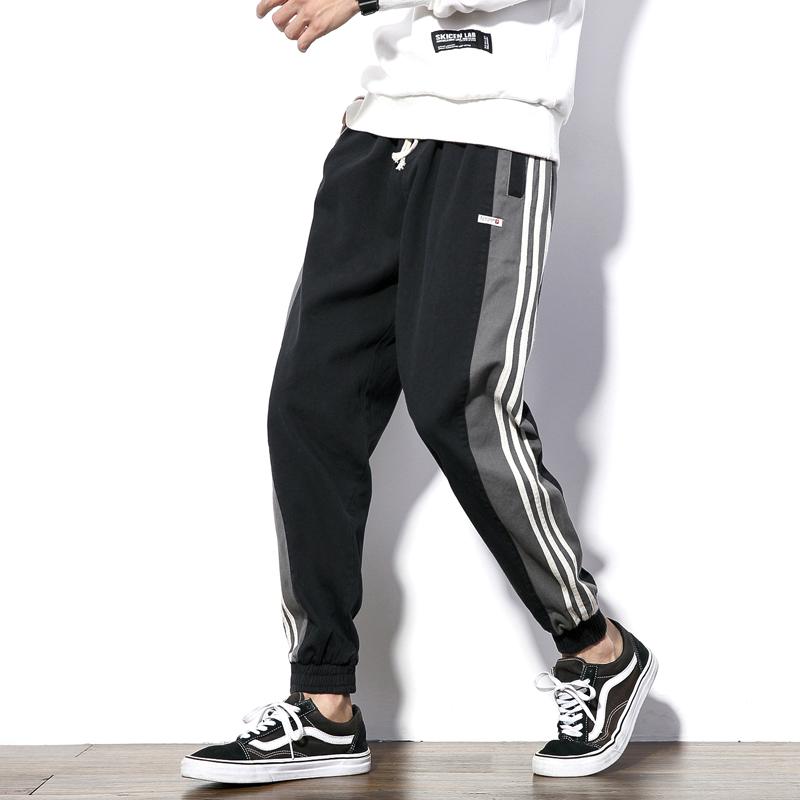 Retro Striped Joggers