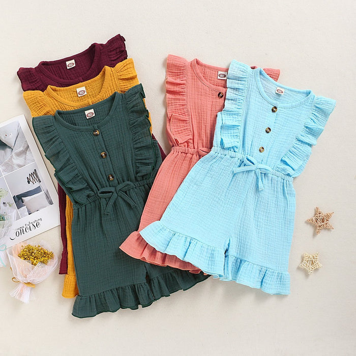 Baby Girl Solid color casual Dress