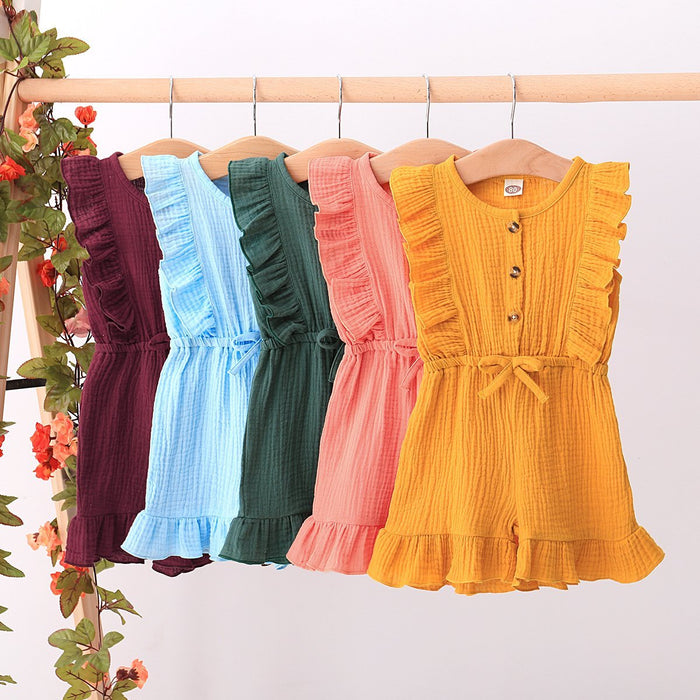 Baby Girl Solid color casual Dress