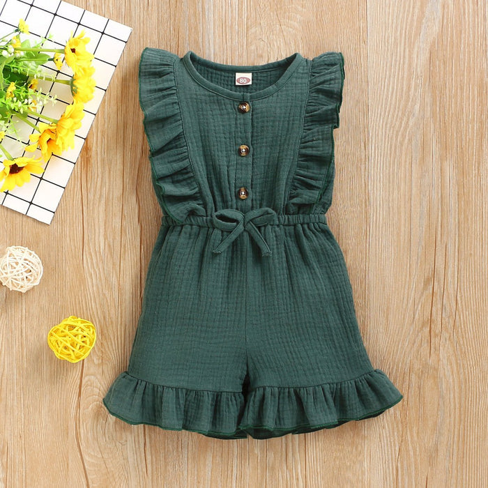 Baby Girl Solid color casual Dress