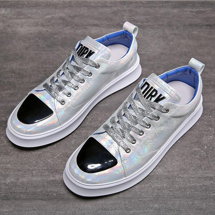 Fashionable Silver Shoes