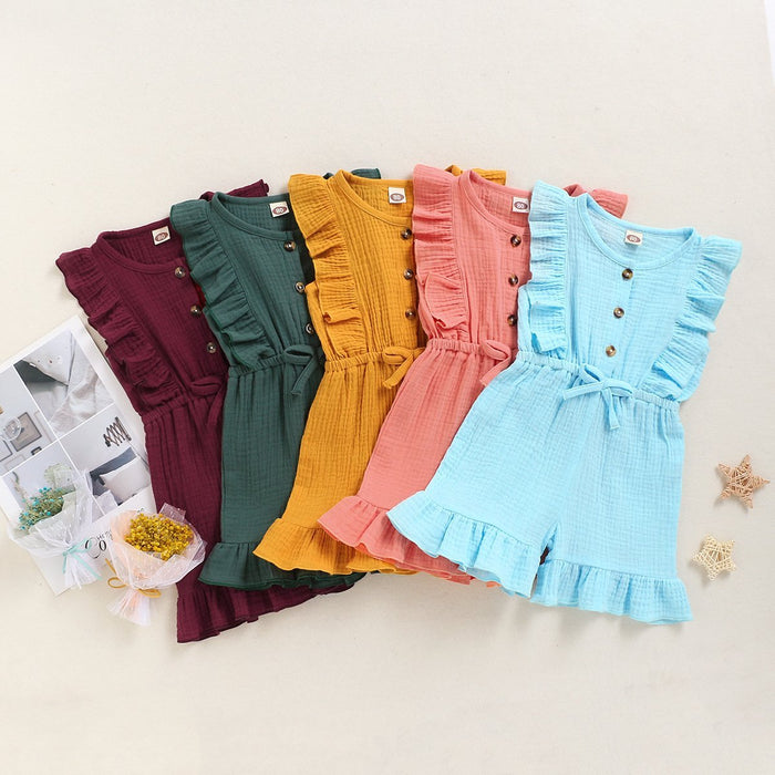 Baby Girl Solid color casual Dress