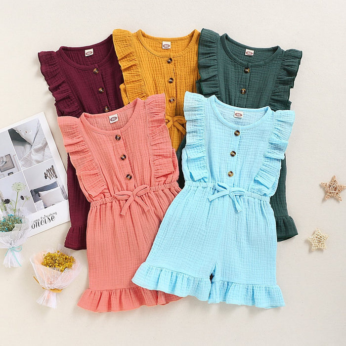 Baby Girl Solid color casual Dress