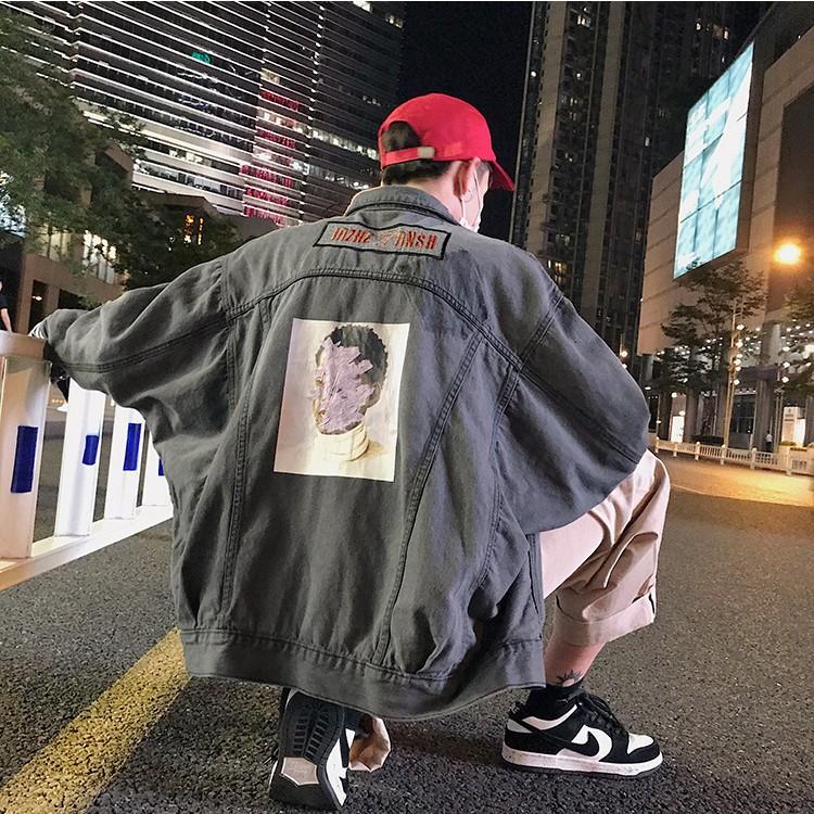 Printed Denim Jacket