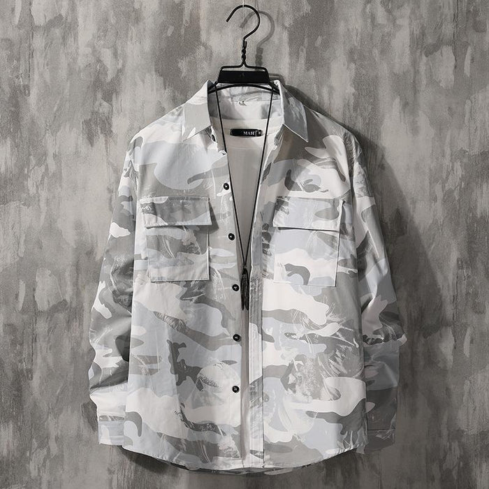 Gray Camouflage Jacket