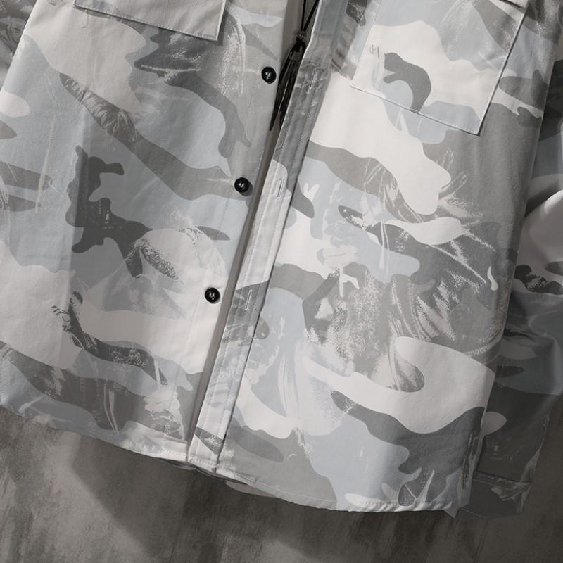 Gray Camouflage Jacket