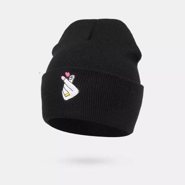 Embroidered Beanie