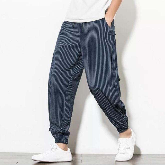 Vertical Stripe Pants
