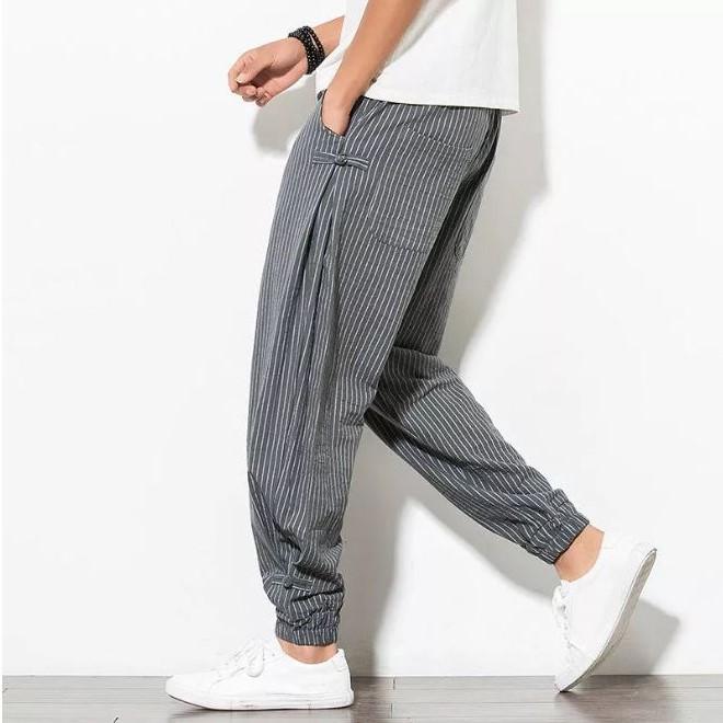 Vertical Stripe Pants