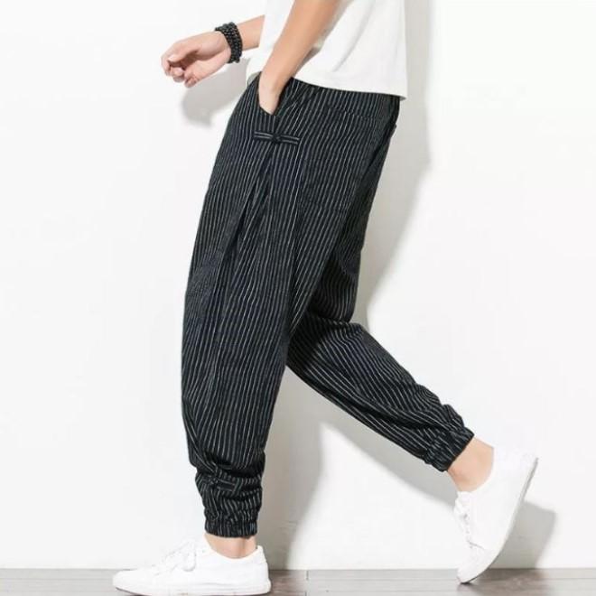 Vertical Stripe Pants