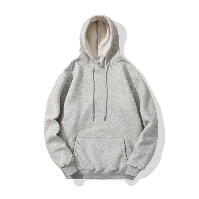 Soft Blend Plain Hoodie