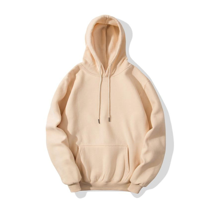 Soft Blend Plain Hoodie