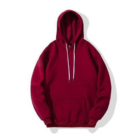 Soft Blend Plain Hoodie
