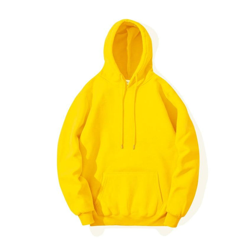 Soft Blend Plain Hoodie