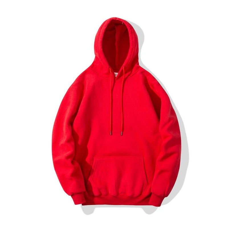 Soft Blend Plain Hoodie